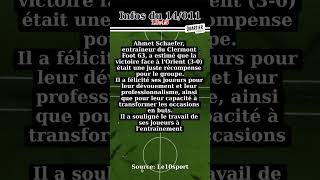 #Clermont-Lorient : Ahmet Schäfer : "Une juste récompense pour le groupe" 🔥👍...