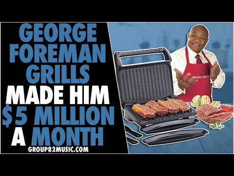 Vidéo: Comment George Foreman est passé de Broke Former Boxer à Entrepreneur FANTASTIQUE