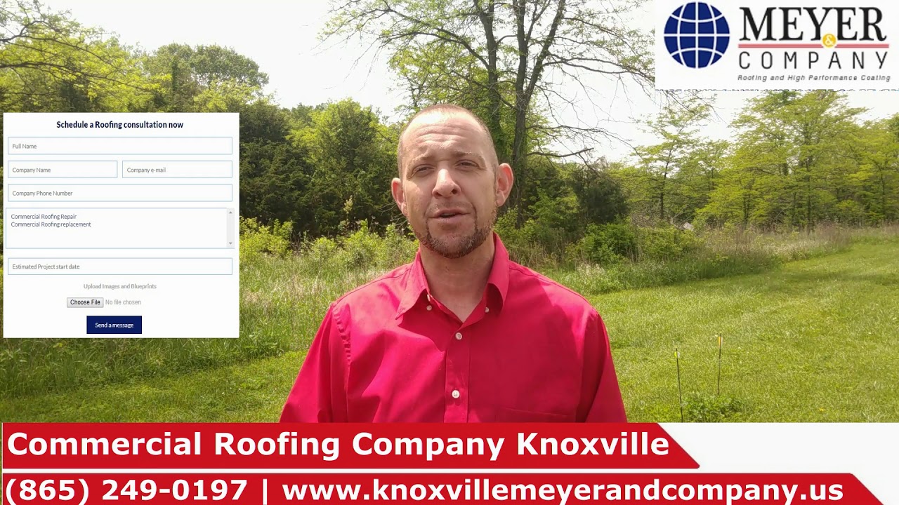Commercial Roofing Company Knoxville Tennessee YouTube