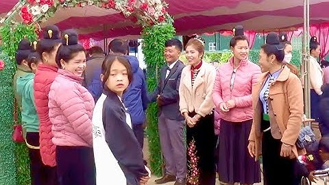 DKK400 Lễ Thành Hôn Vì Bông & Kiều Oanh, bản Hin Cáp, xã Mường Và, huyện Sốp Cộp
