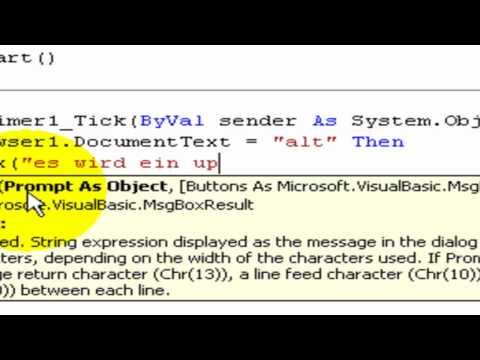 Visual Basic Part 9 TuT #upload funktion