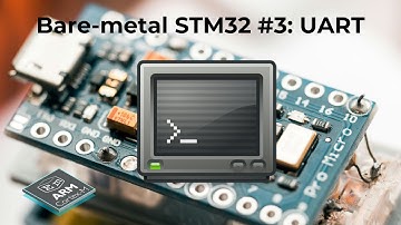Bare Metal STM32 #3: Implement a simple UART transmit receive driver + retarget printf & scanf