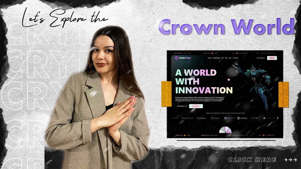 Crown World: Hub for crypto investors. The sale is already on July 11 ...