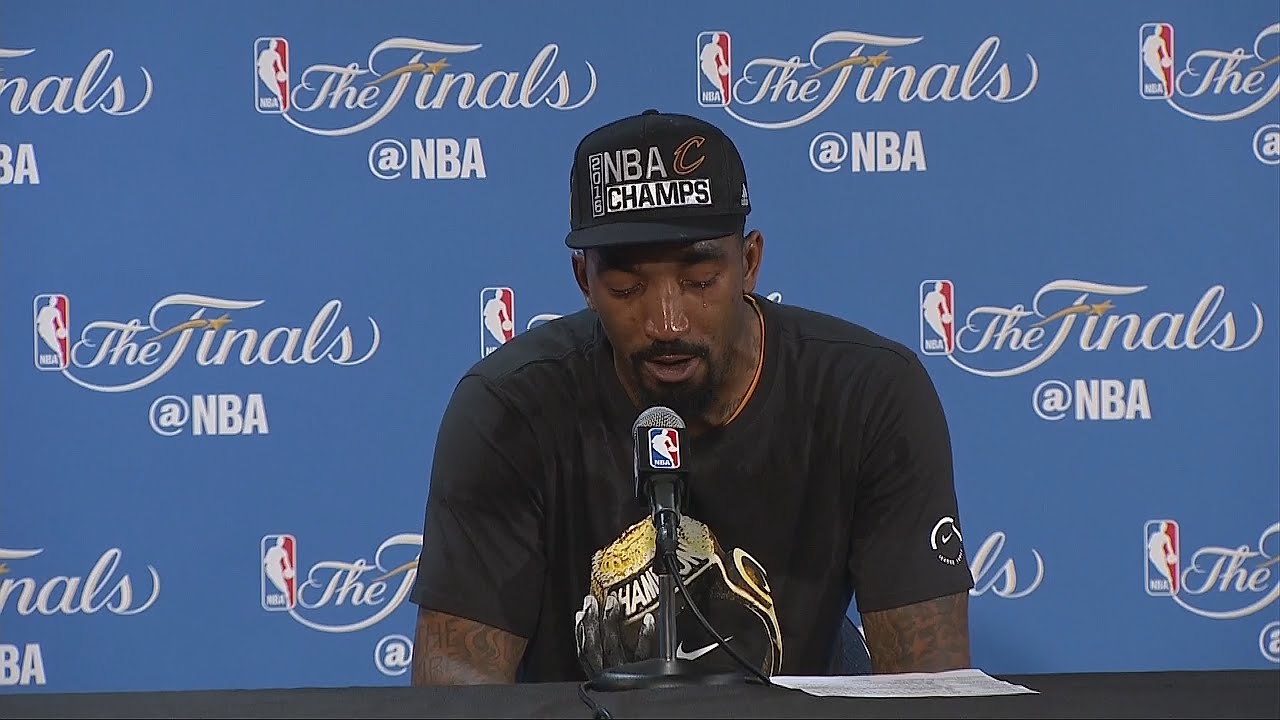 J.R. Smith's Emotional Postgame Interview | Cavaliers vs Warriors - Game 7 | 2016 NBA Final
