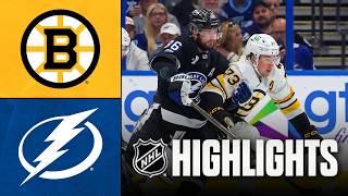 Bruins vs. Lightning | NHL Highlights | April 04, 2026