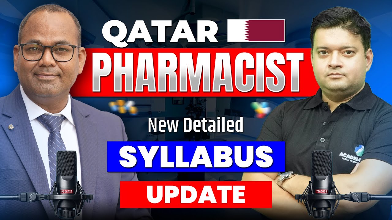 Qatar Pharmacist Prometric Exam New Syllabus | Qatar Prometric Exam for Pharmacist Syllabus 2025