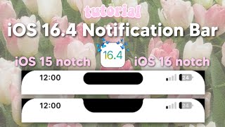 iOS Style Notification Bar with Notch Tutorial on Android screenshot 3