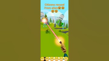 7 Citizens rescued from alien 👽 😱😱😱👽, find the alien game
