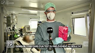 Coronavirus Belgique : Parcours d’un test PCR dépistage Covid-19