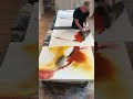 Creating four paintings at once