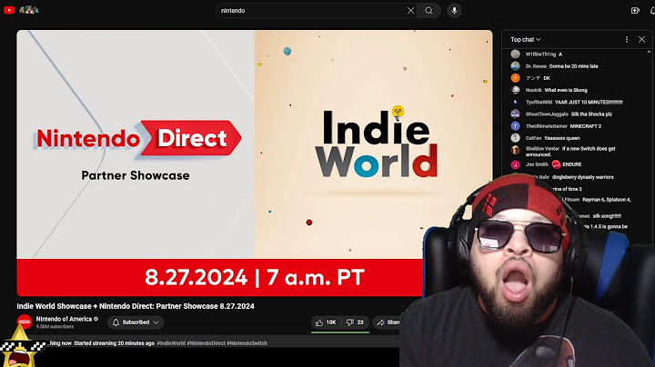 Indie World Showcase & Nintendo Direct: Partner Showcase 8.27.2024 Reaction