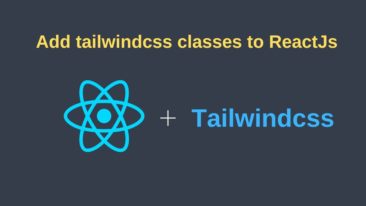 How to cofigure tailwindcss with react app ? - YouTube