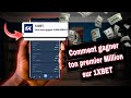 Voici la meilleure stratgie  suivre pour gagner ton premier million sur 1xbet astuce 1xbet