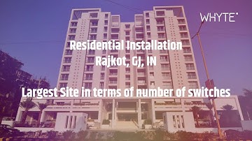 Smart Home Automation tour total mobile application access residential demo | WHYTE Automation India