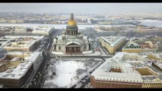 Discover Winter Saint Petersburg, Russia. Shot on DJI Mavic Pro in 4K | Зимний Петербург 2018