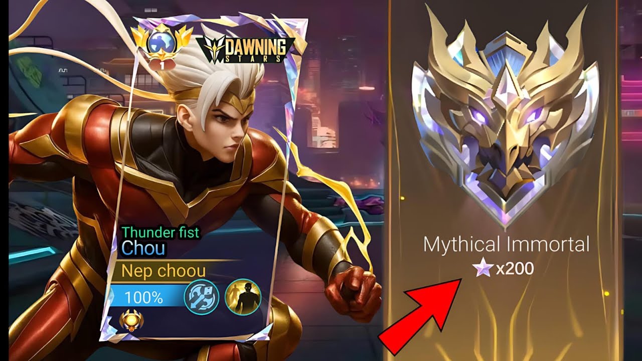 THUNDER FIST CHOU IS FINALLY BACK!! + INSANE GAMEPLAY/Mobile legends
