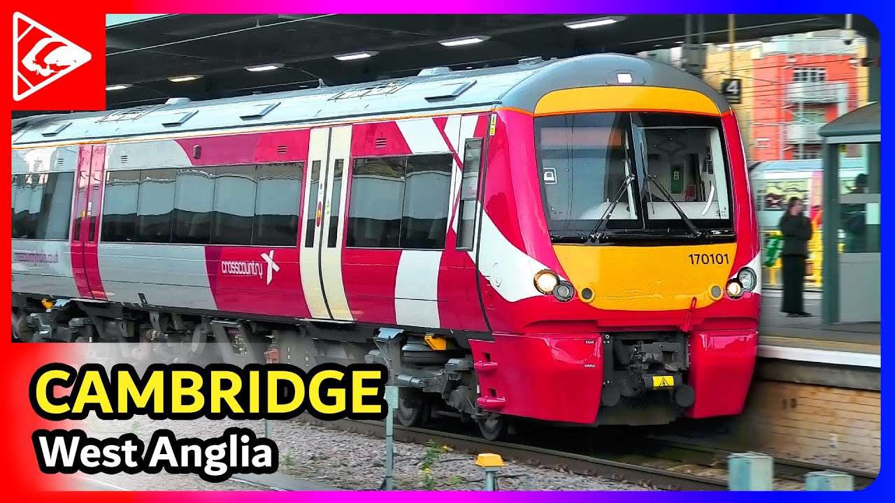 Trains at Cambridge (WAML) 27/02/2025