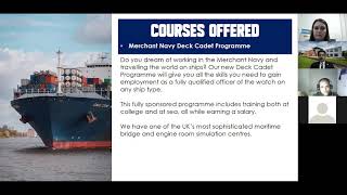 Virtual Information Session - Maritime Deck Cadet Programme