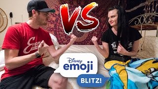 DISNEY EMOJI BLITZ CHALLENGE! - BOYFRIEND VS GIRLFRIEND