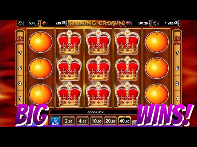 shining crown jackpot