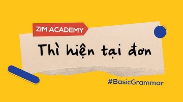 Thì hiện tại đơn: Cấu trúc, cách dùng và dấu hiệu nhận biết | Anh Ngữ ZIM