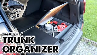 Making a TRUNK ORGANIZER for tool storage | Woodworking