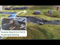 How to easily flock  paint wargaming board with grass  rivers  miniature terrain scenery tutorial