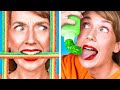 HOW TO SNEAK FOOD INTO JAIL || Funny Food Sneaking Ideas by Crafty Panda Go