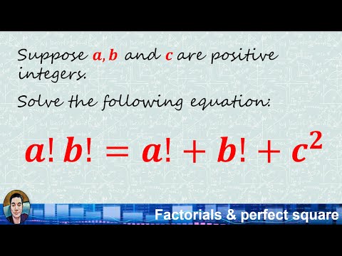 Solving a Challenging Number Theory Equation with Factorials