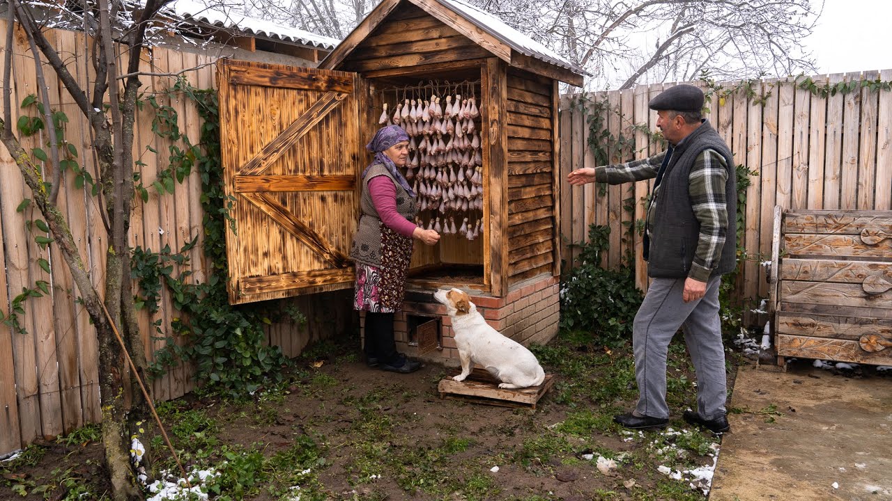 Горячего копчения куриные ножки — деревенский аромат на дровах 🔥🍗