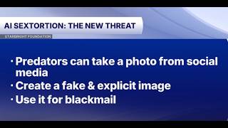 AI gives sextortion predators a new way to blackmail children using social media photos