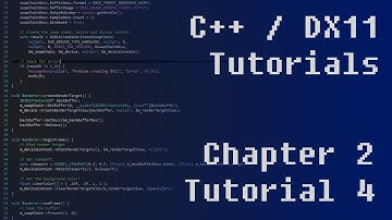 C++ / DirectX11 Tutorials - S02E04 - Creating a Vertex Buffer