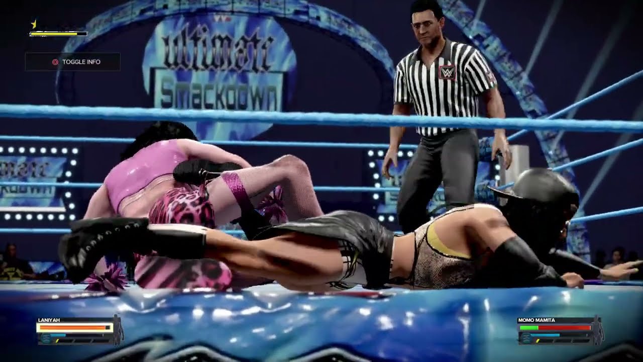 WWE 2K24 ULTIMATE SMACKDOWN| MOMO MAMITA VS LANIYAH