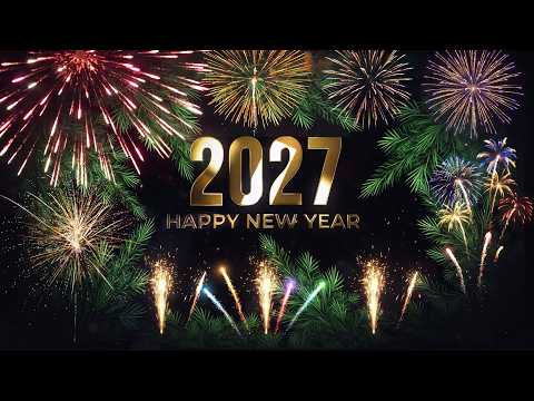 Happy New Year 2027 New Year Blue Screen Video for Reels, Shorts & WhatsApp Status
