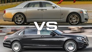 2015 Rolls Royce Ghost Series II vs 2016 Mercedes Maybach S600