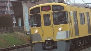西武池袋線 清瀬駅 新2000系2075F回送