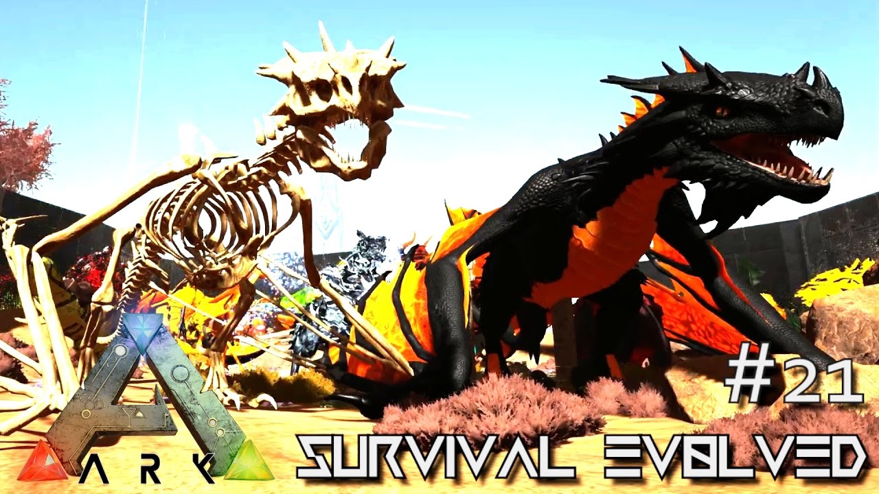 ark survival evolved youtube sl1pg8r wyverns