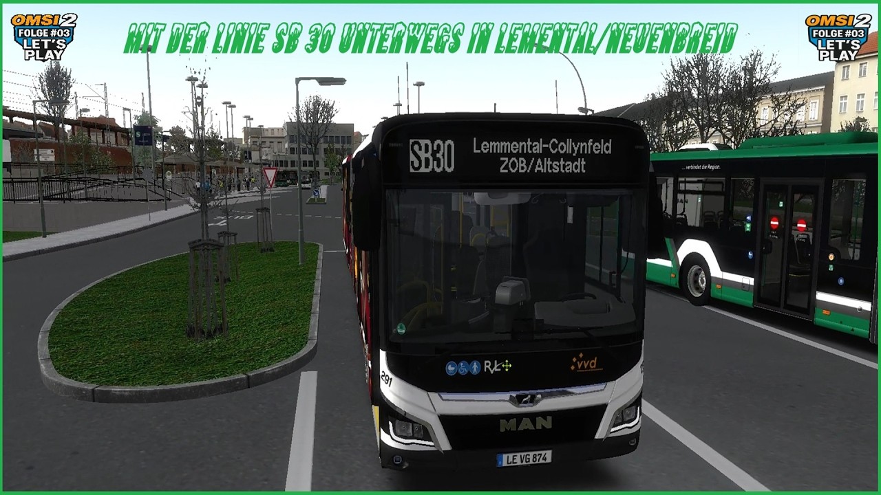 🎮 „OMSI 2 | Folge #03 – Unterwegs auf der SB 30! 🚍 Lemmental ➜ Neuenbreide“