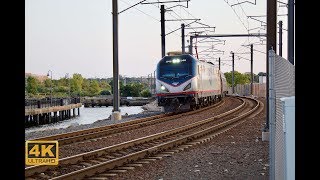 Amtrak Shore Line East At New London Plus Other Action