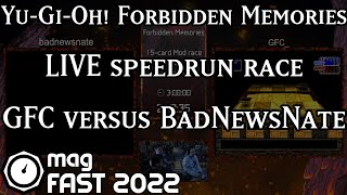 Yu-Gi-Oh! Forbidden Memories MAGFast 2022 Speedrun Race (GFC_ vs. BadNewsNate)