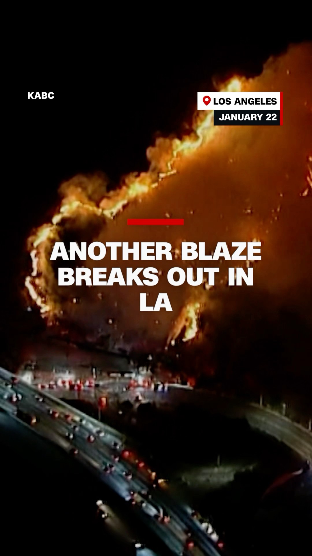 Another blaze breaks out in LA