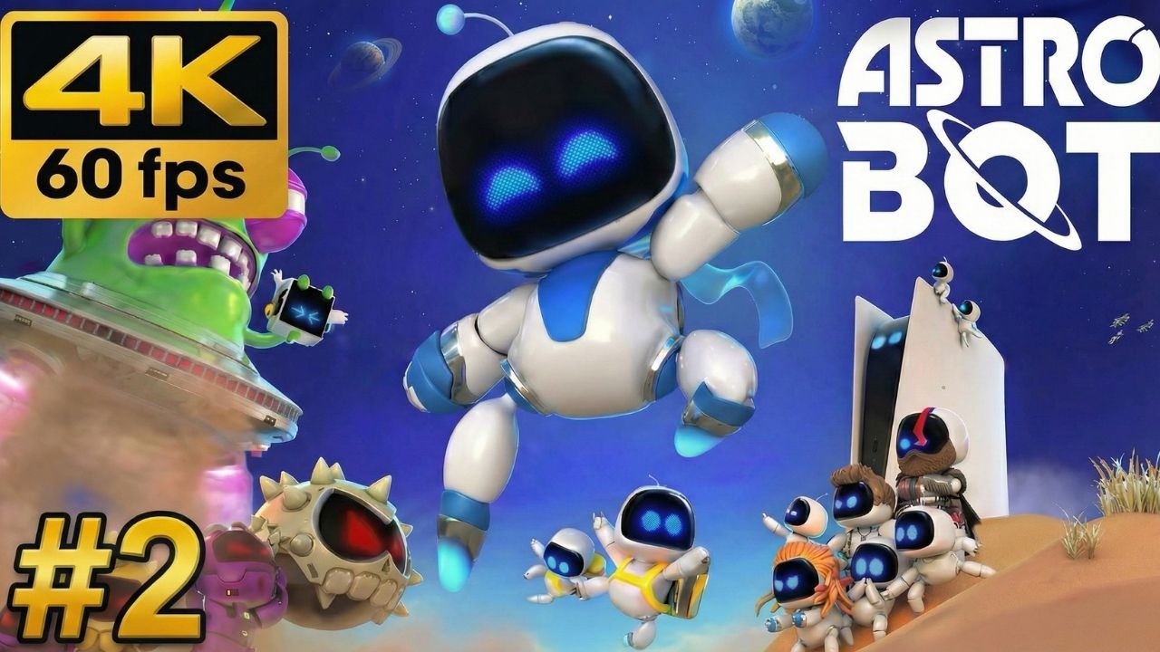 New Worlds-- ASTRO BOT Gameplay Part 2 Walkthrough (PS5) 4K 60 FPS