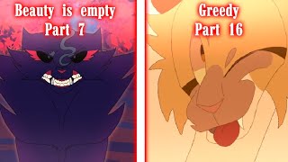 2 MAP PARTSโผ๏ธ Beauty is Empty - Holly au | Part 7 & Greedy - Secret Santa - Part 16