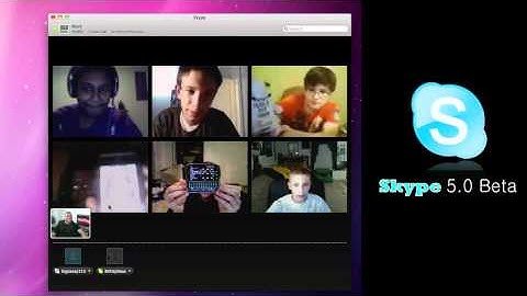 7-Way Video Chat: Skype 5 Beta