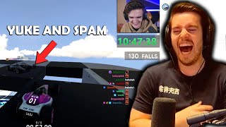 Spammiej reacting to Wirtual getting pressured by Yuke and Spammiej