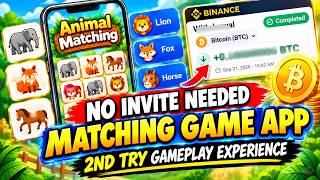 Sinubukan kong Laruin ng walang iniinvite_CASH PUZZLE FREE TO PLAY MATCHING Game | 2nd TrY cashout!? screenshot 4