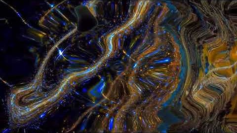 Hypnotic Purple & Blue Space Ripple Effect 🌌 | Shimmering Starry Glitter Background Video (4K)