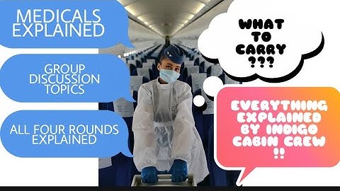 INDIGO AIRLINES CABIN CREW INTERVIEW QUESTIONS AND ROUNDS EXPLAINED | INTERVIEW PROCESS DEC 2021