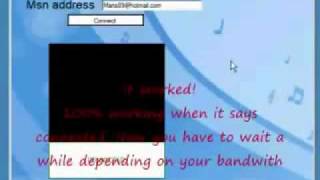 MSN Webcam Hack 2011 + Download