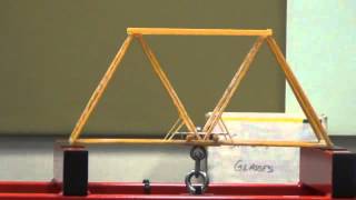 USC Civil Engineering Spaghetti Bridge Challenge 2012